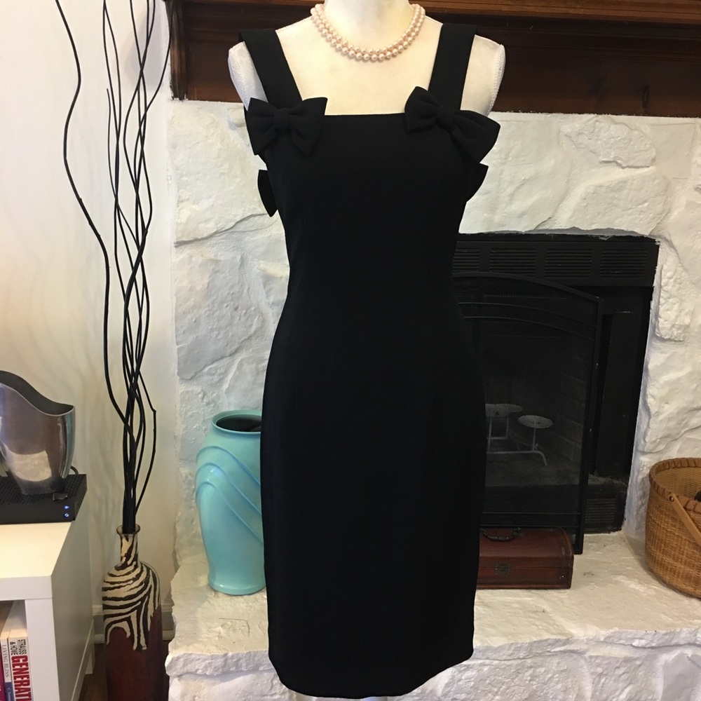 Steven Stolman little black dress cocktail size 4